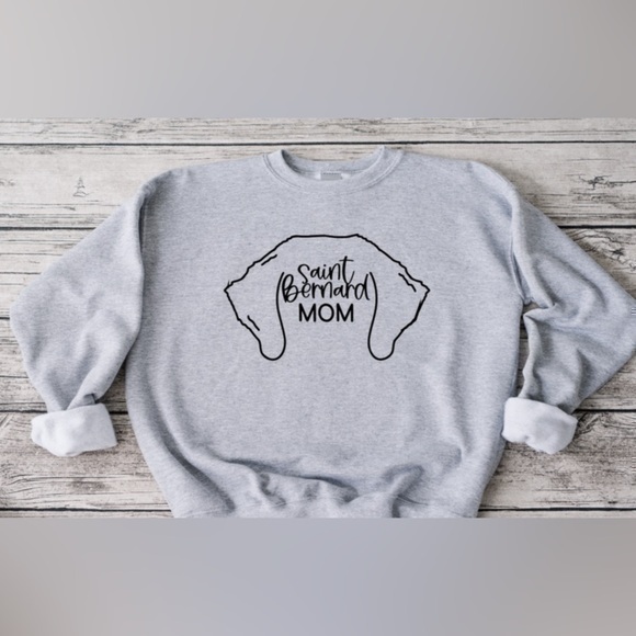 Saint Bernard Mom Crewneck - Picture 1 of 5